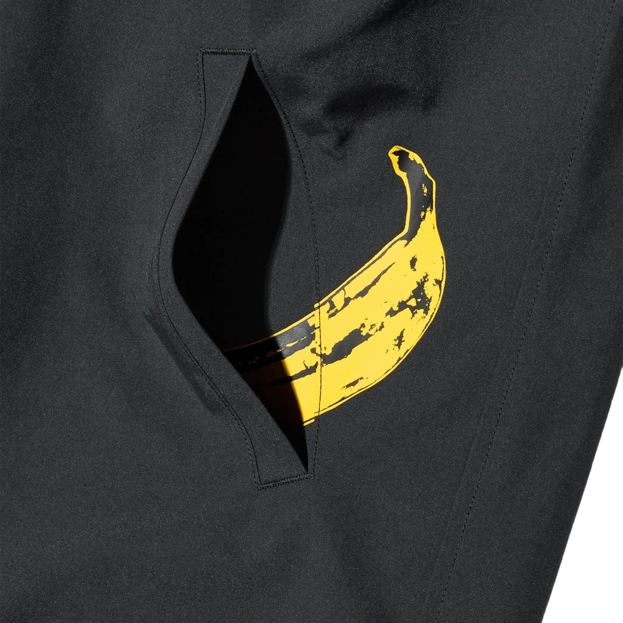 pocket print view of Kaws x Uniqlo Warhol Coach Black Jacket 474138